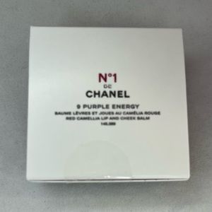 Chanel N°1 DE CHANEL LIP AND CHEEK BALM 9 Purple Energy New in Sealed Box .23 oz